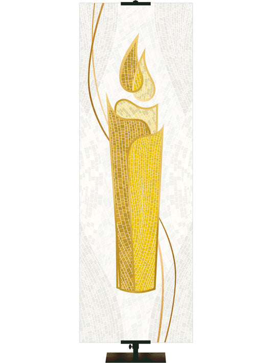 Mosaics Advent Christ Candle