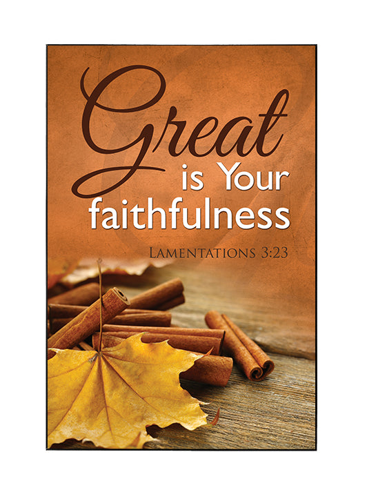 SEG Wall Art Bountiful Harvest Great Is Your Faithfulness