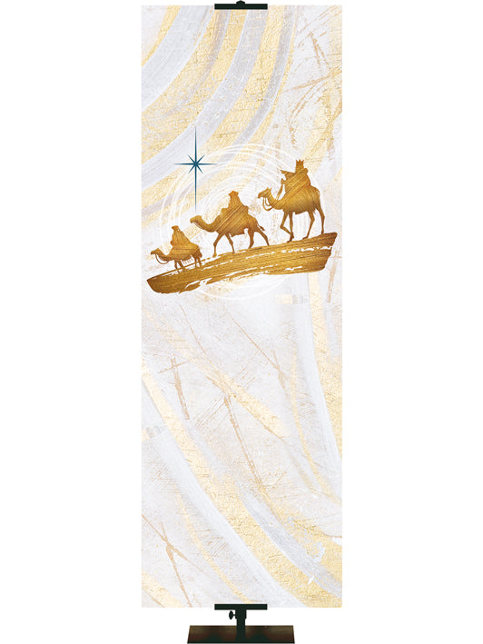 Custom Banner Echoes of Christmas Worship Christ The Newborn King