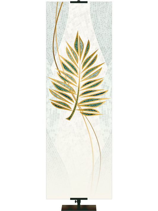Custom Banner Easter Mosaic Hosanna in the Highest