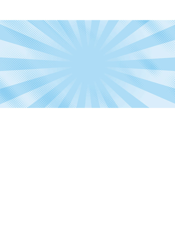 Custom Horizontal Banner Scripture Burst