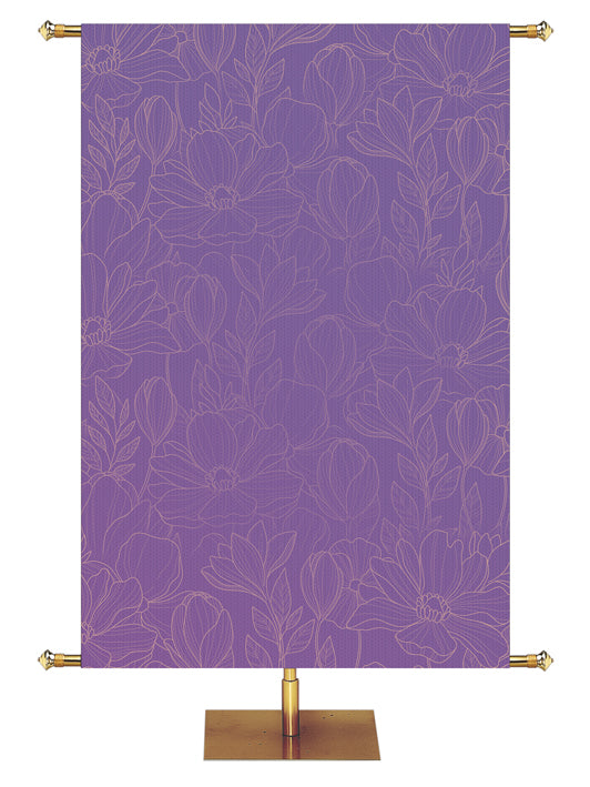 Custom Banner Background Happy Mother's Day available in Pink, Purple and Teal
