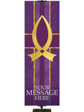 Custom Banner Fish Symbol Tapestries of Faith