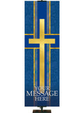Custom Banner Cross Symbol and Love Tapestries of Faith