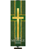 Custom Banner Cross Symbol and Love Tapestries of Faith