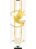 Custom Banner Dove Symbol and Peace Tapestries of Faith
