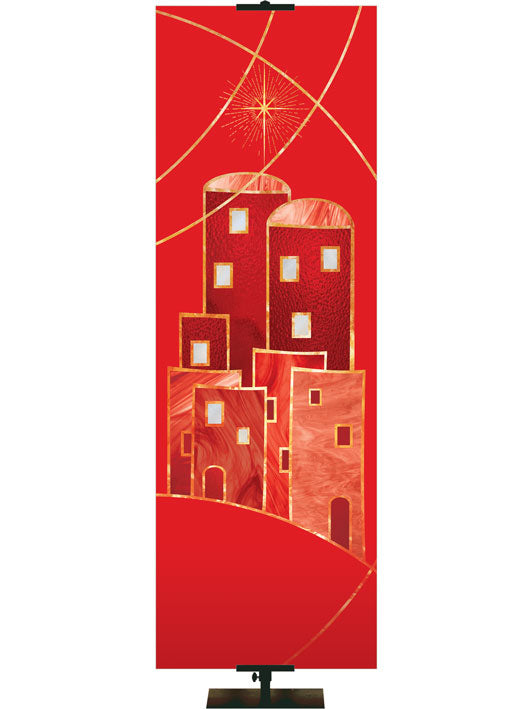 Custom Banner He is Christ the Lord Luminescent Christmas