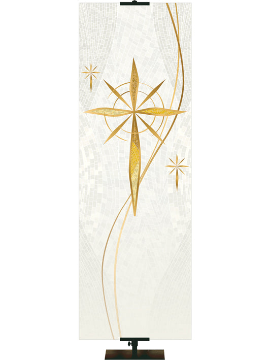 Custom Banner Christmas Mosaic Joy To The World
