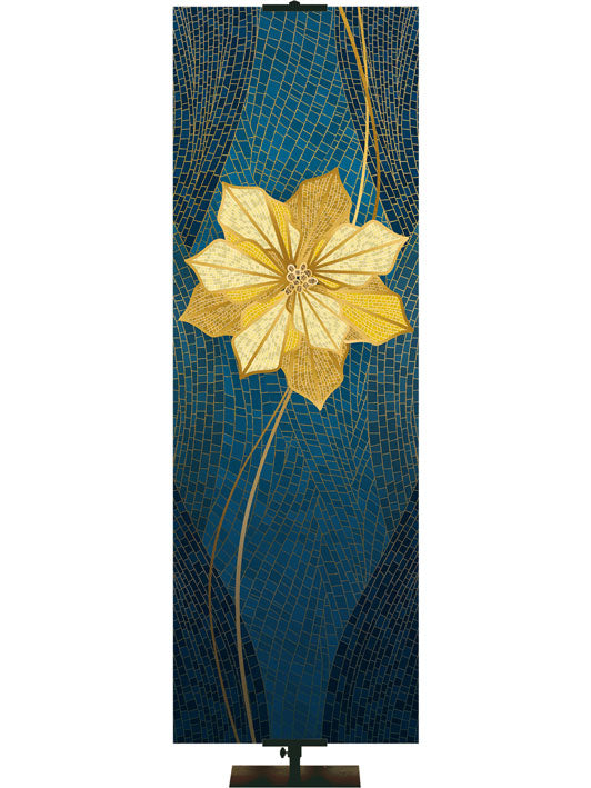 Custom Banner Wonderful Counselor Mighty God Christmas Mosaic