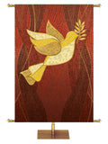 Custom Banner Christmas Mosaic Peace On Earth