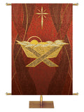 Custom Banner Christmas Mosaic A Savior Is Born