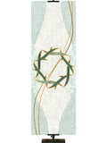 Crown of Thorns Right 2x6 Format Easter Mosaic