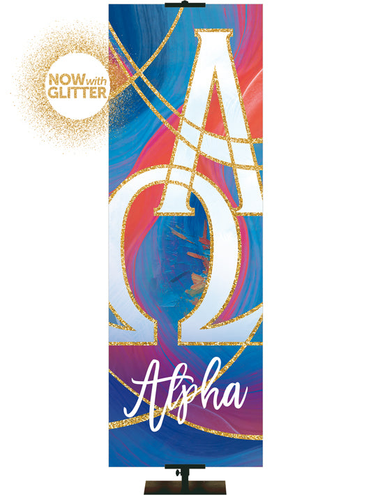 Frescoes of Faith - Alpha - with Glitter Accents