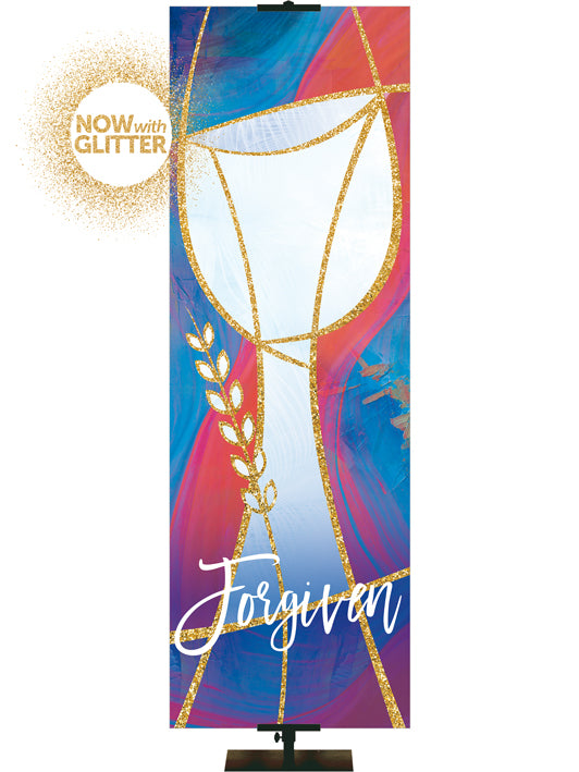 Frescoes of Faith - Forgiven - with Glitter Accents
