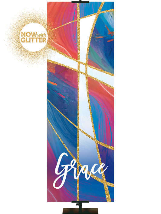Frescoes of Faith - Grace - with Glitter Accents