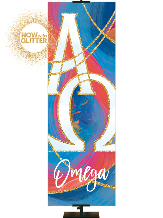 Frescoes of Faith - Omega - with Glitter Accents