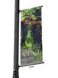 Light Pole Banner I Am the Vine