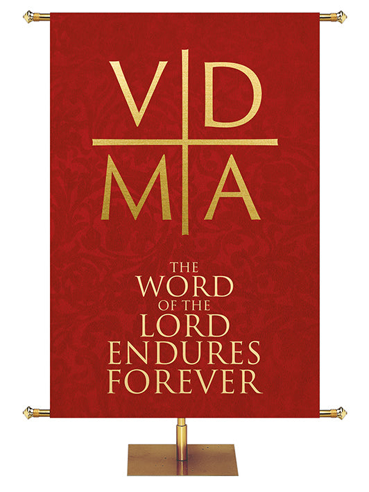 Word of the Lord Endures Forever Lutheran Church Banner