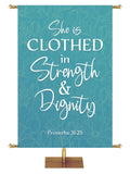 Happy Mother's Day She is Clothed in Strength & Dignity Proverbs 31:25