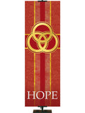 Trinity Symbol and Hope Tapestries of Faith