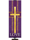 Cross Symbol and Love Tapestries of Faith