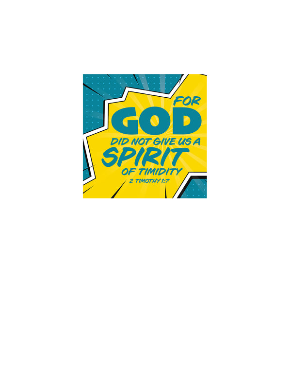 Wall Decals Spirit of Timidity Comic Book