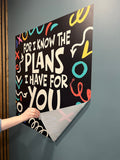 Wall Decals I Know the Plans Doodle Markers