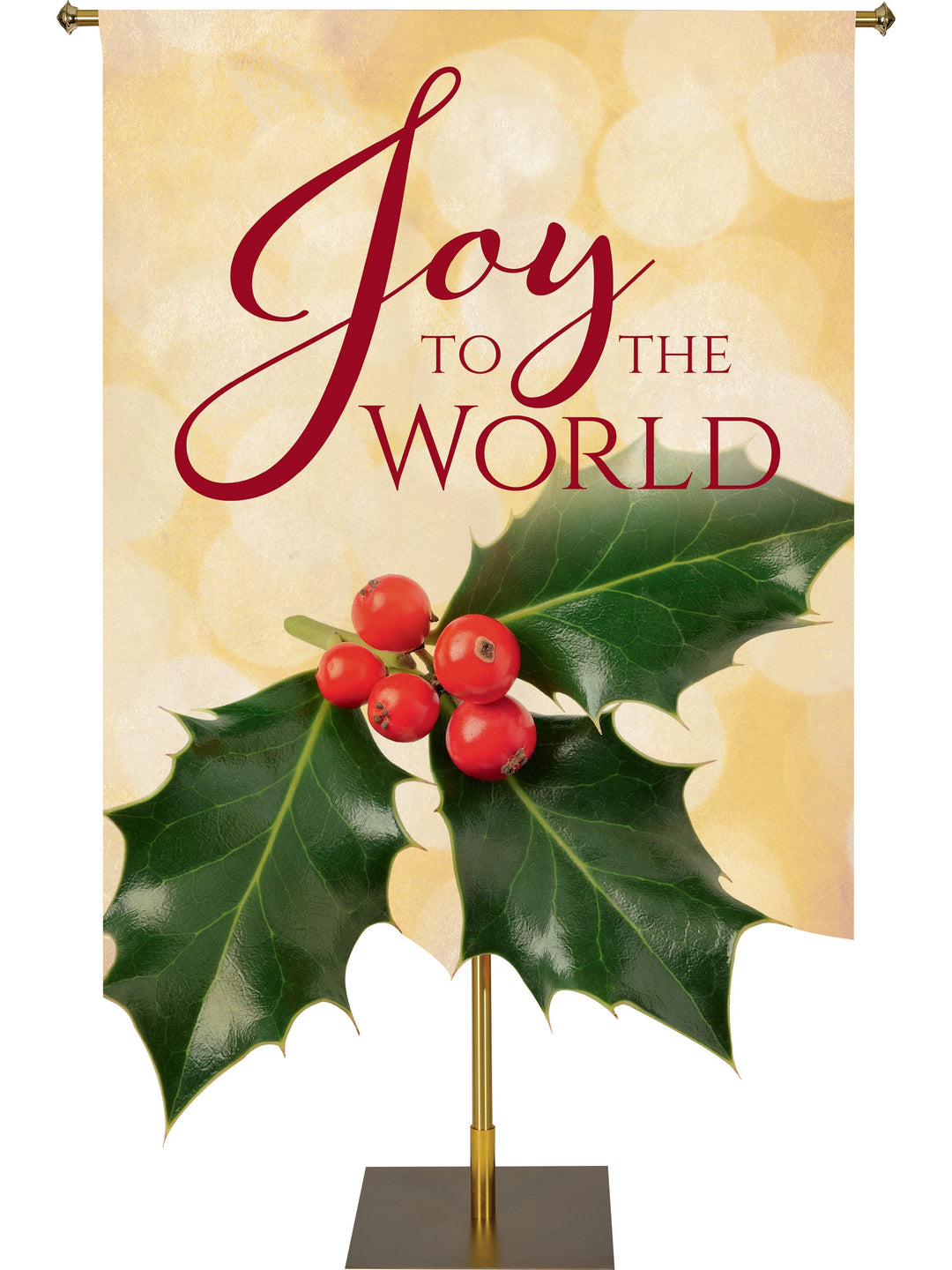 Contours of Christmas Joy to the World Overstock Clearance Banner 4X6