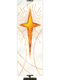 Star Right with gold accents in White or Red Luminescent Christmas