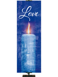 Advent Artistry Candle Love - Advent Banners - PraiseBanners