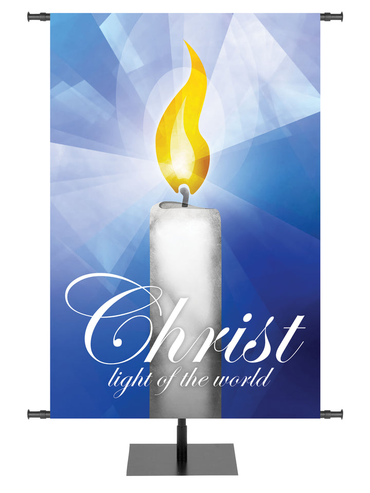 Christ Candle Liturgical Advent Banner