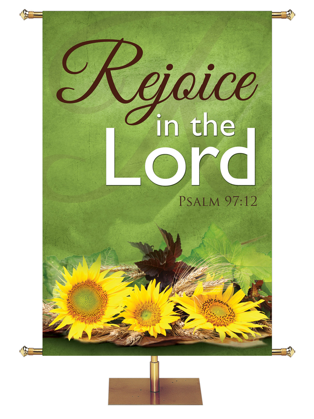 Bountiful Harvest Rejoice in the Lord - Fall- PraiseBanners