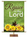 Bountiful Harvest Rejoice in the Lord - Fall- PraiseBanners