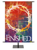 Brush Strokes of Easter Finished - Easter Banners - PraiseBanners