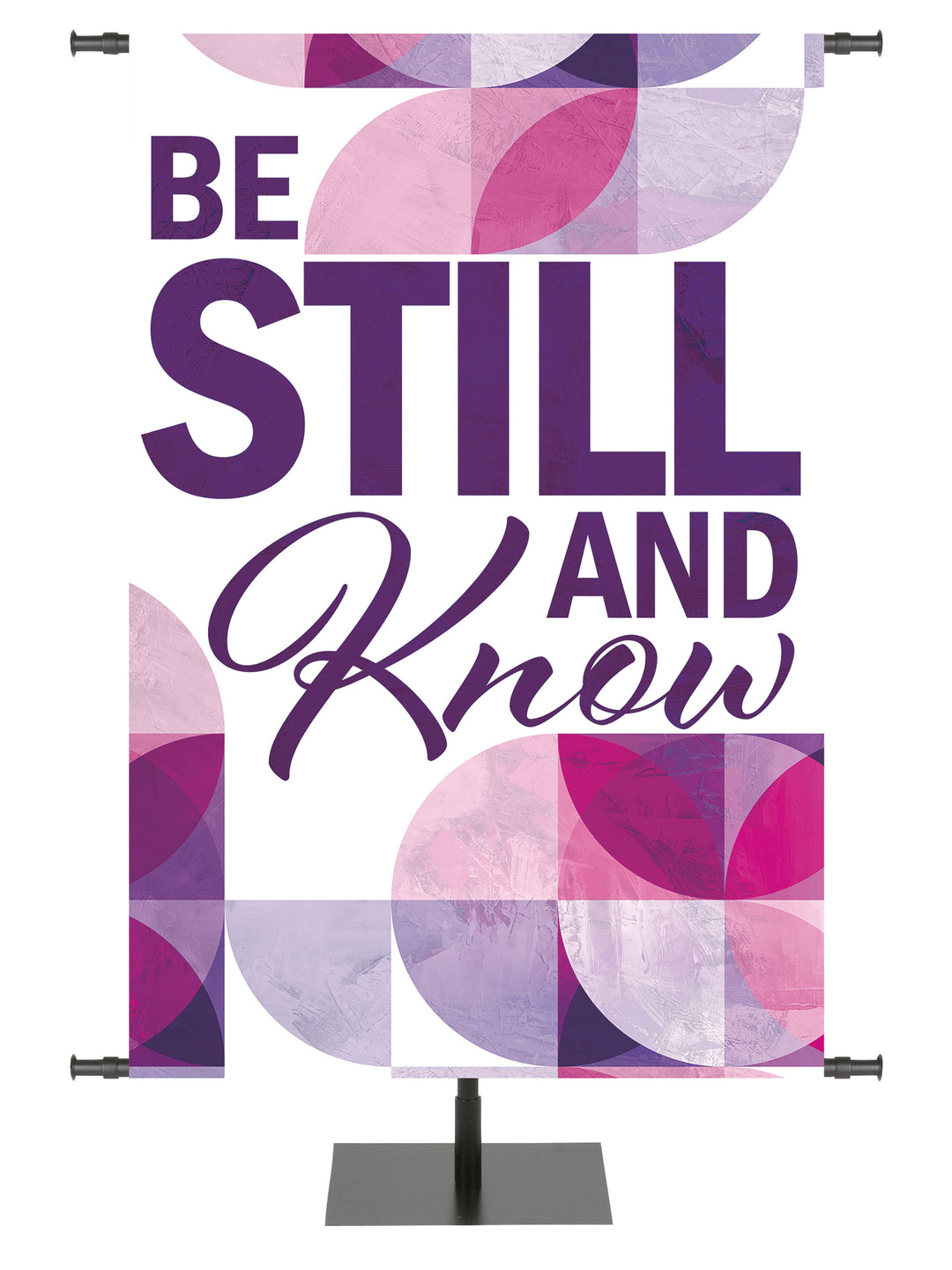 Circle of His Truth Be Still And Know - Year Round Banners - PraiseBanners