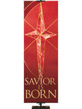 Christmas Liturgy A Savior Is Born - Christmas Banners - PraiseBanners