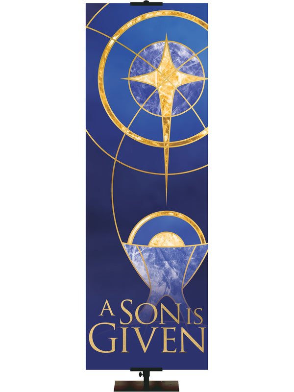 A Son is Given Christmas Liturgical Banner