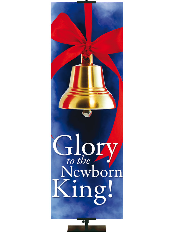 Glory to the Newborn King Christmas Creation Banner