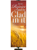 Creation Fall & Thanksgiving Let us Rejoice - Fall Banners - PraiseBanners