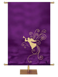Custom Advent Foil Angel Banner-Right - Custom Advent Banners - PraiseBanners