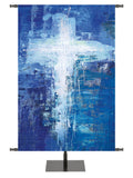 Custom Banner Brush Strokes of Easter Alleluia - Custom Easter Banners - PraiseBanners