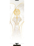 Christmas Liturgy Custom Banner Angel (Left) - Custom Liturgical Banners - PraiseBanners