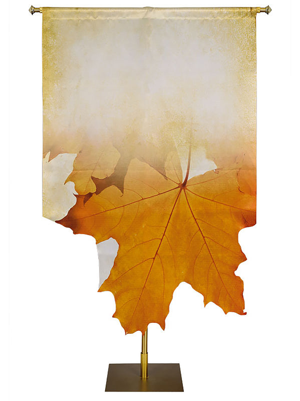 Custom Banner Be Thankful Autumn Contours
