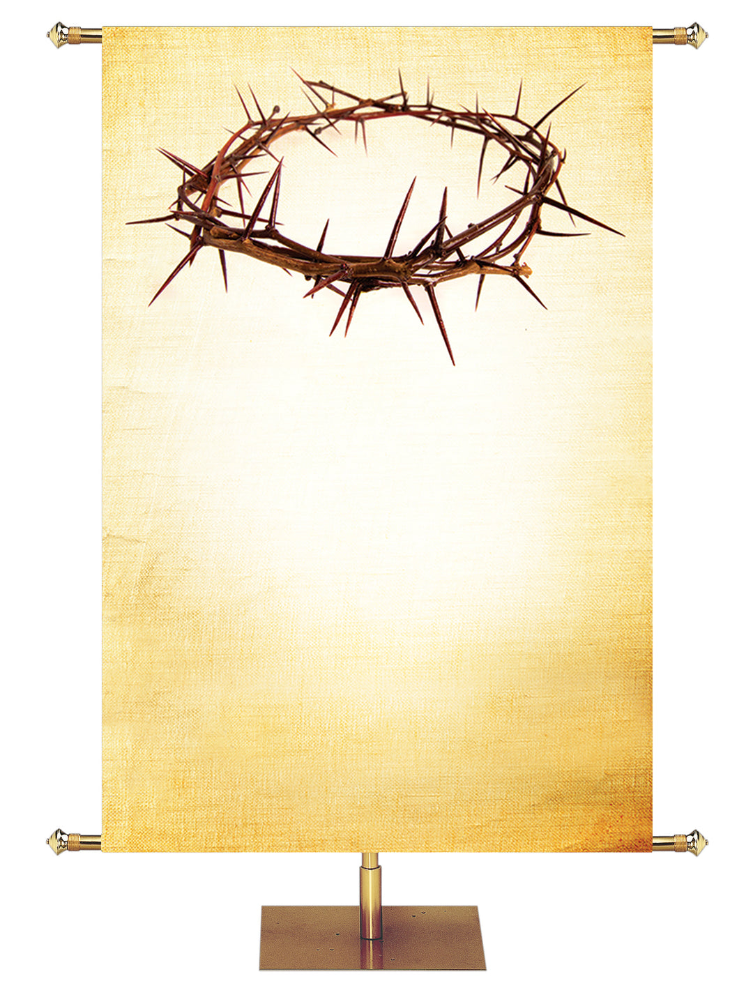 Custom Crown of Thorns Easter Elegance - Custom Easter Banners - PraiseBanners