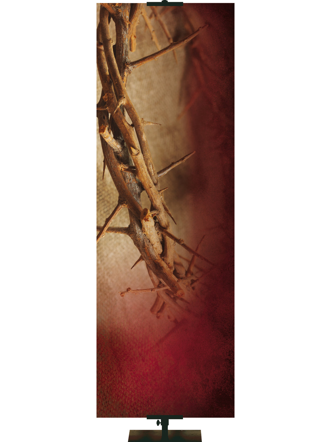 Crown of Thorns Easter Custom Banner Background