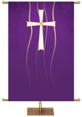 Custom Banner Experiencing God Symbols Cross - Custom Year Round Banners - PraiseBanners
