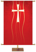 Custom Banner Experiencing God Symbols Cross - Custom Year Round Banners - PraiseBanners