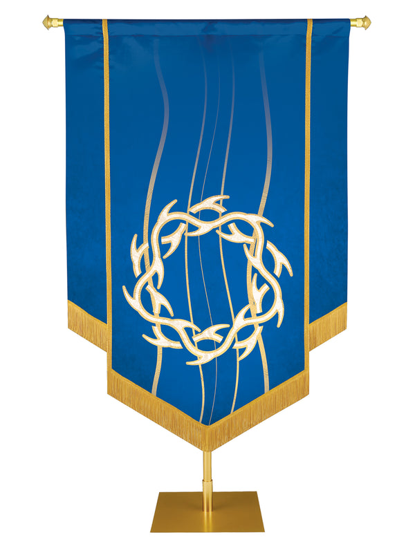 Custom Banner Experiencing God Embellished Crown of Thorns