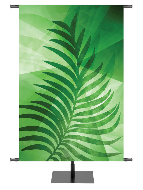 Custom Banner Symbols of Easter Blessed is He