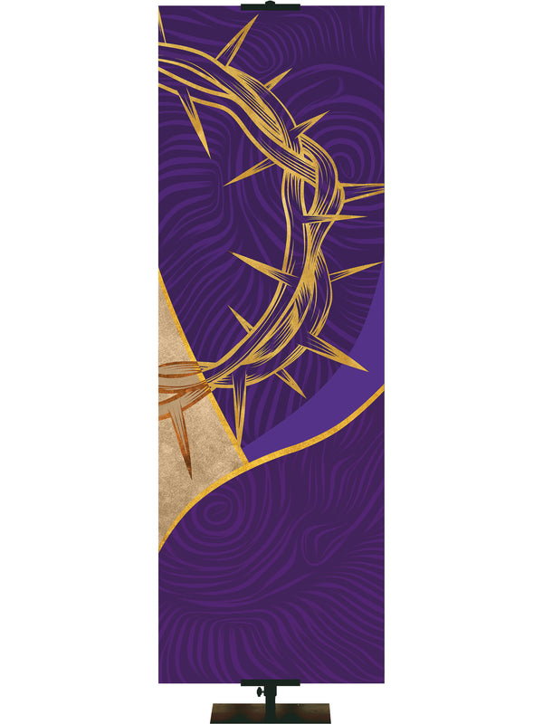 Custom Banner Shimmering Easter He Was Pierced